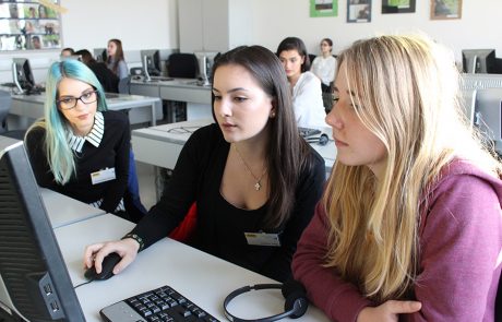 Schule erleben am Info-Tag 2018 Bild 11