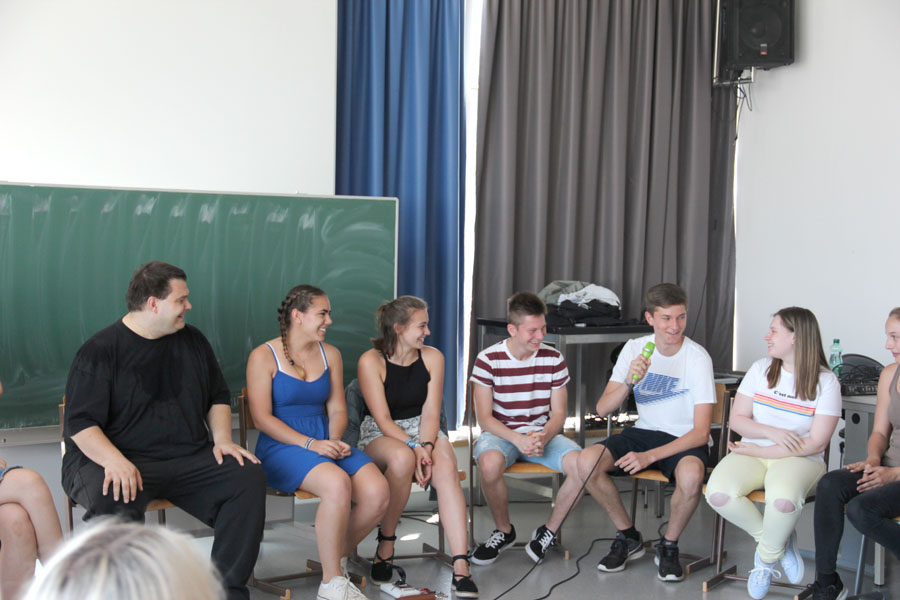 Hak Neusiedl fii-beatbox Schülerinnen und Schüler
