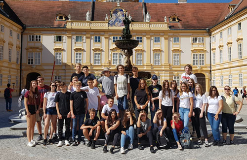 Gruppe in Melk