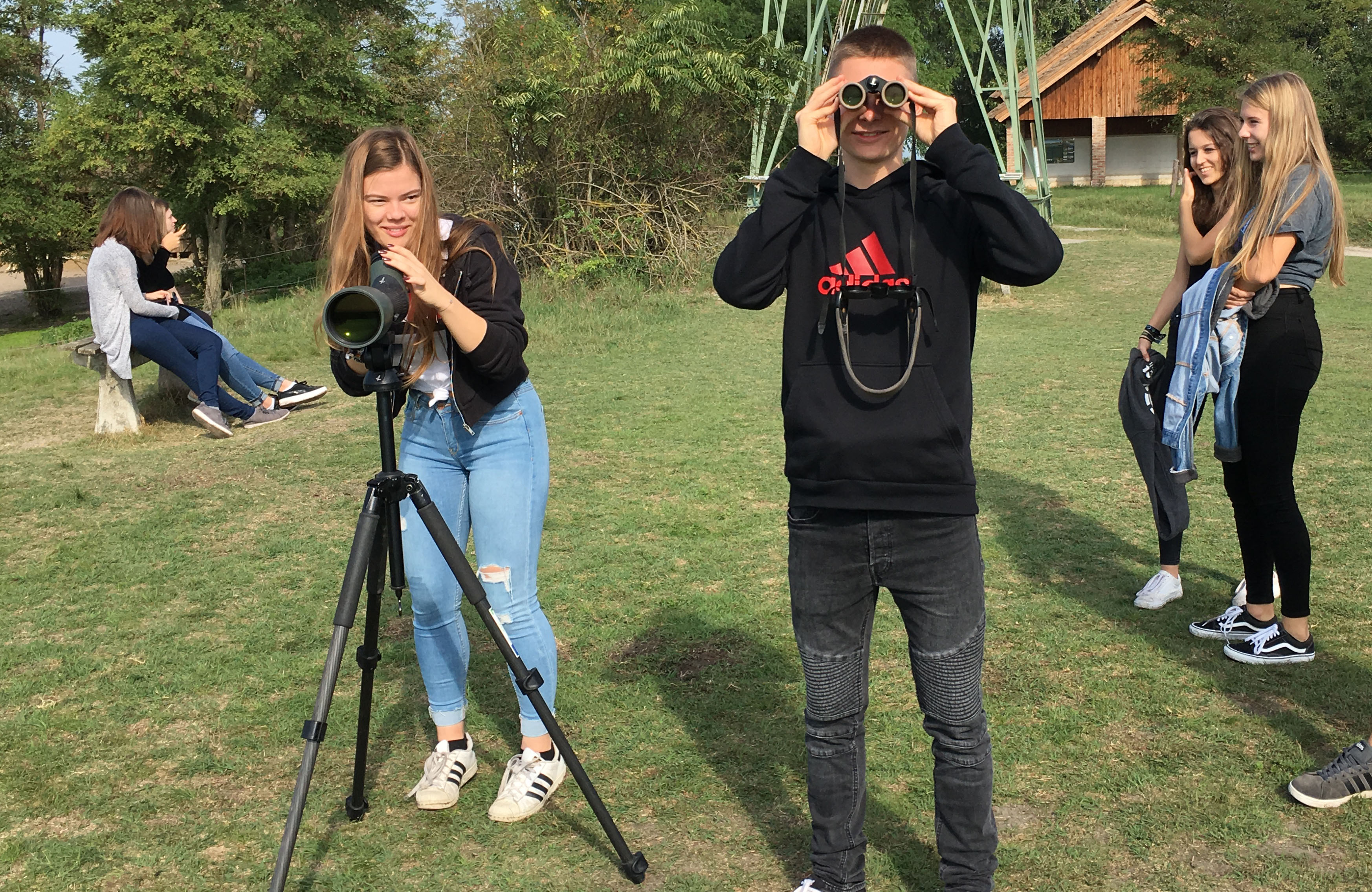 Exkursion im Nationalpark