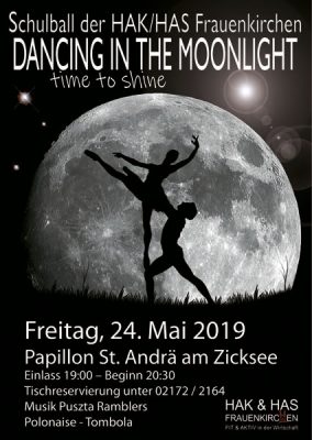 Plakat für Schulball